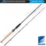 Спиннинг Salmo Aggressor Jerk 70, углеволокно, штекерный, 1,8 м, тест: 20-70 г, 150 г